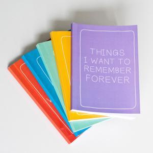 Set Of 5 - Small Statement Notebooks
