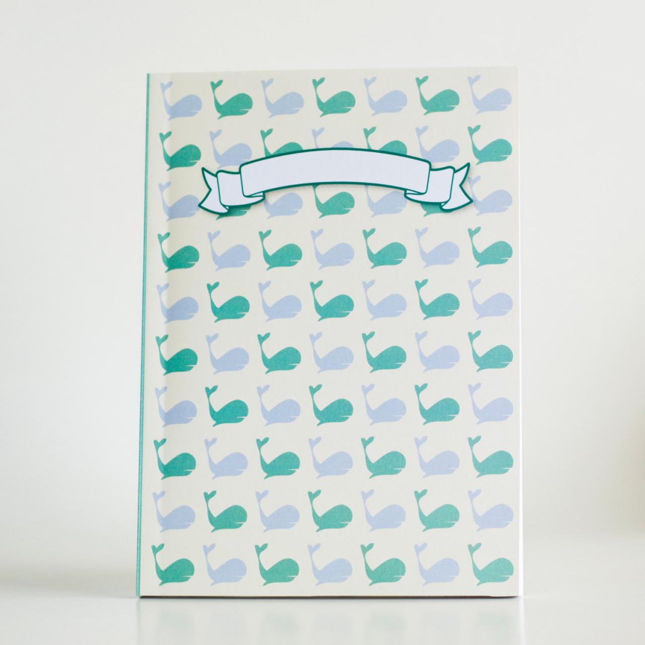 Oh Whale - Notebook / Journal