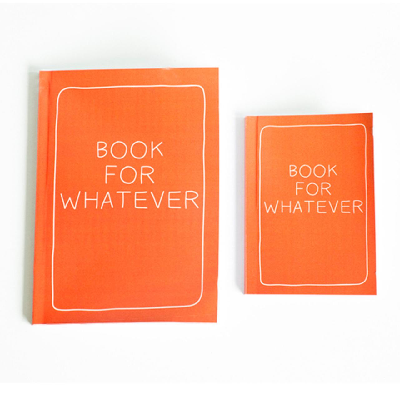SET OF 2 - Book For Whatever Notebook