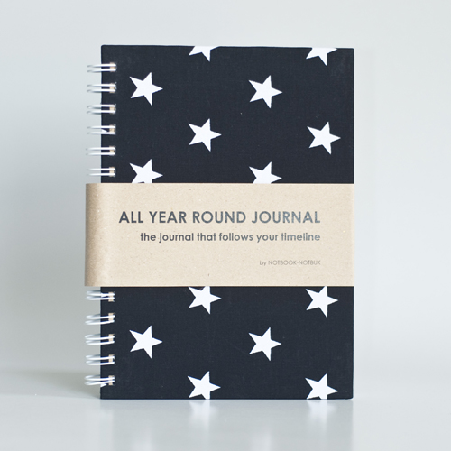 All Year Round Journal (unfilled Dates / Months / Years) - Rockstar