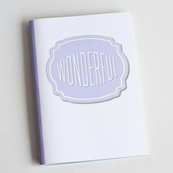 Wonderful Notebook / Journal - Compliment Series